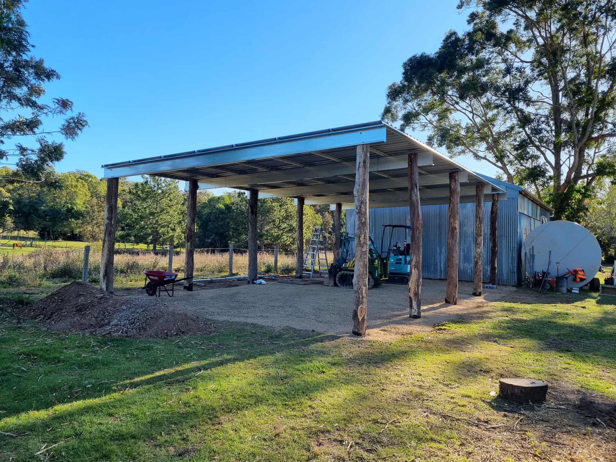Shed build / structure